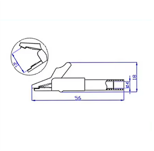 ワニ口クリップアダプタ JZ41 | 株式会社Joman
