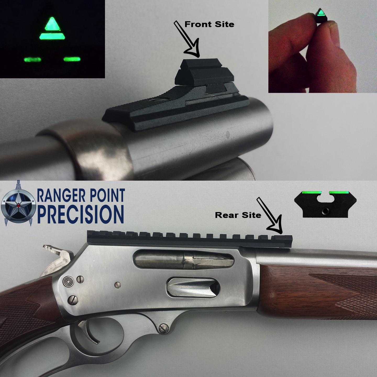 Night Sights for Lever Action Rifles? You Bet! Leveraction