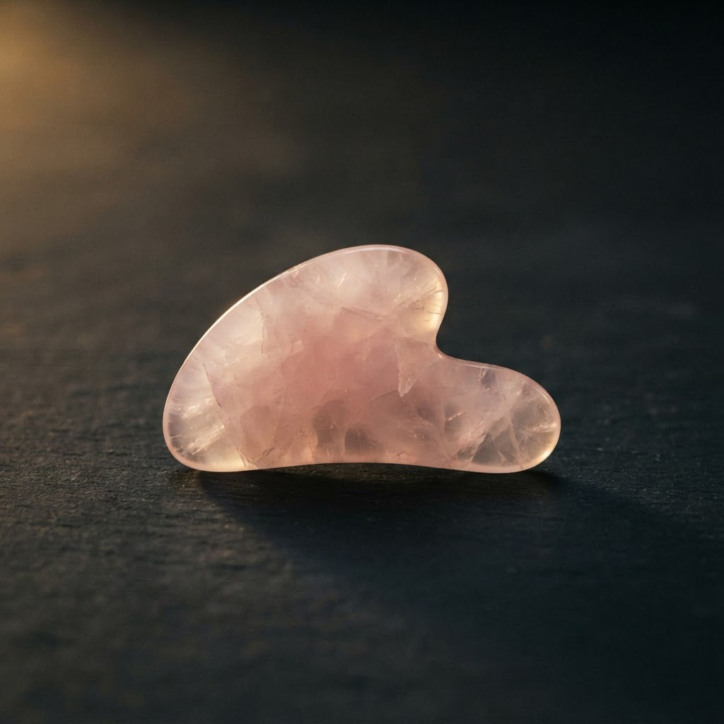 Rose Quartz Gua Sha Stone