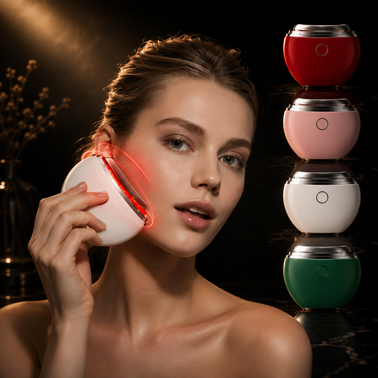 LED + Heat Gua Sha Roller