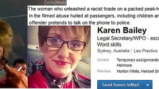 Woman faces court after a racist rant on a sydney train