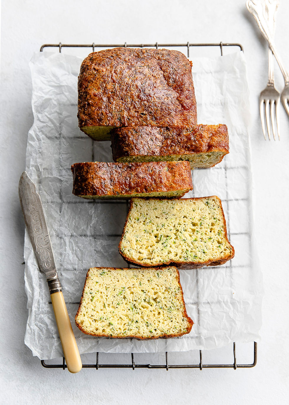 Grain Free Cheese and Zucchini Bread, gluten-free