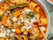 Minestrone Soup with Butter Beans, gluten-free