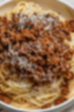 Spaghetti Bolognese (Greek-Style with Cinnamon & Bay Leaves)