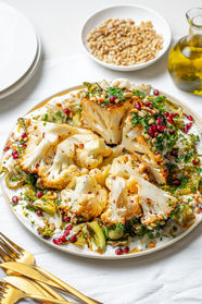 Harissa Whole Baked Cauliflower, gluten-free