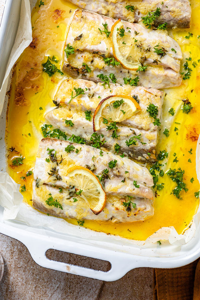 Lemon and Garlic Butter Fish Create Cook Share Australia