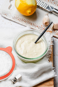 Cheat’s Aioli Dressing, gluten-free