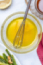 Snake Beans with Lemon Honey Dressing