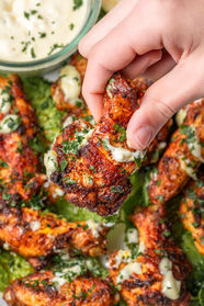 Caribbean Spice Chicken Wings, gluten-free