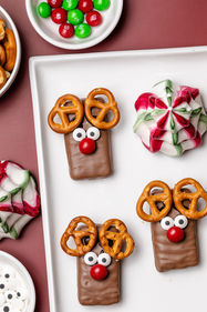 Tim Tam Reindeer Biscuits, gluten-free