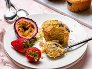 Blueberry and Pistachio Friands