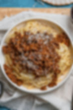 Spaghetti Bolognese (Greek-Style with Cinnamon & Bay Leaves)