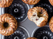 Chai Spiced Banana and Chocolate Muffins, gluten-free