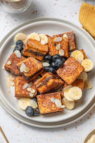 Nutella Stuffed French Toast Bites, gluten-free