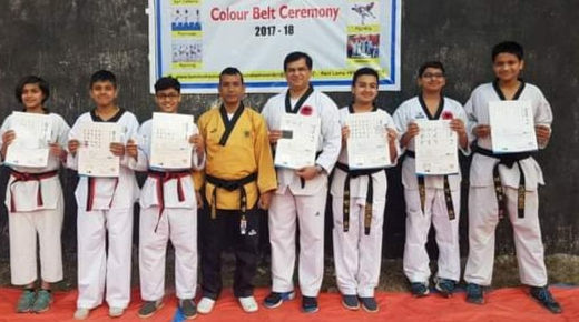 Black-belt Cermony