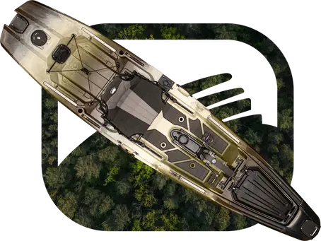 Bonafide Kayaks P127 - Pedal, Power or Paddle