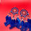 Miniatura: Blue/Multi-colored Dream Catcher Earrings