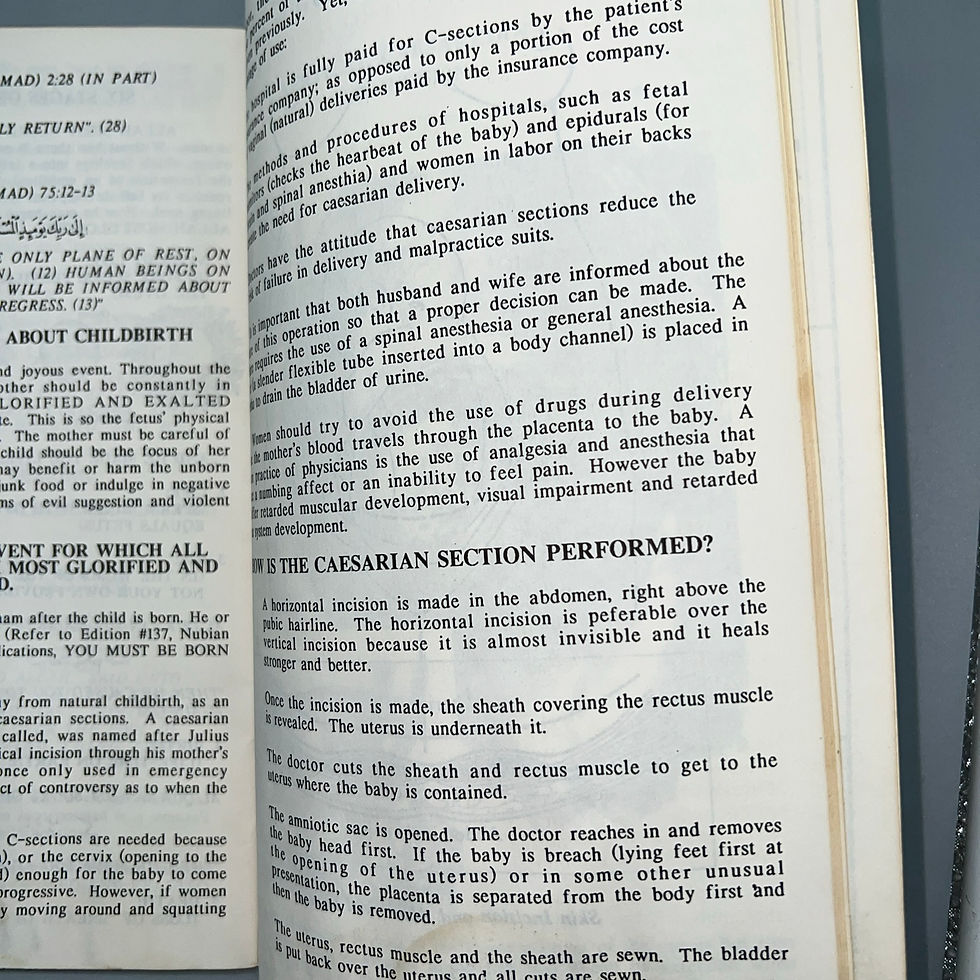 Miniature : The Laws of Purification For Ansaarullah Women in Islaam