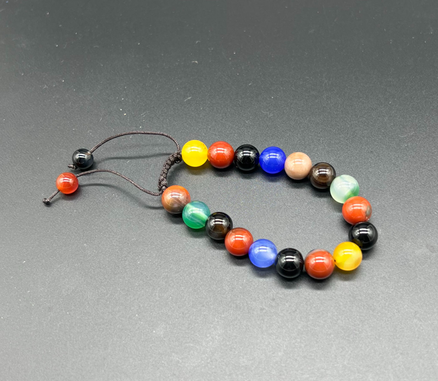 Multi-beaded bracelet
