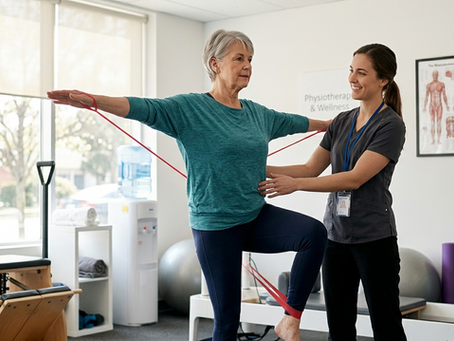 Clinical Pilates balance training for older adults at Body Form.