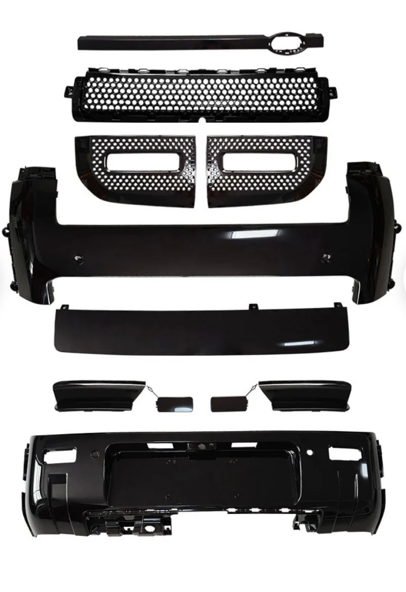 Defender L663 Exterior Black Pack - Front and Rear