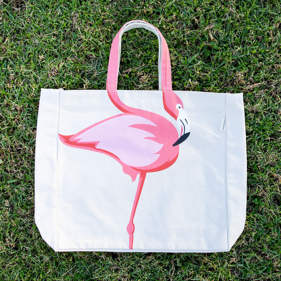 Thumbnail: Flamingo Tote Bag