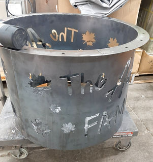 Custom Fire Pit Ring