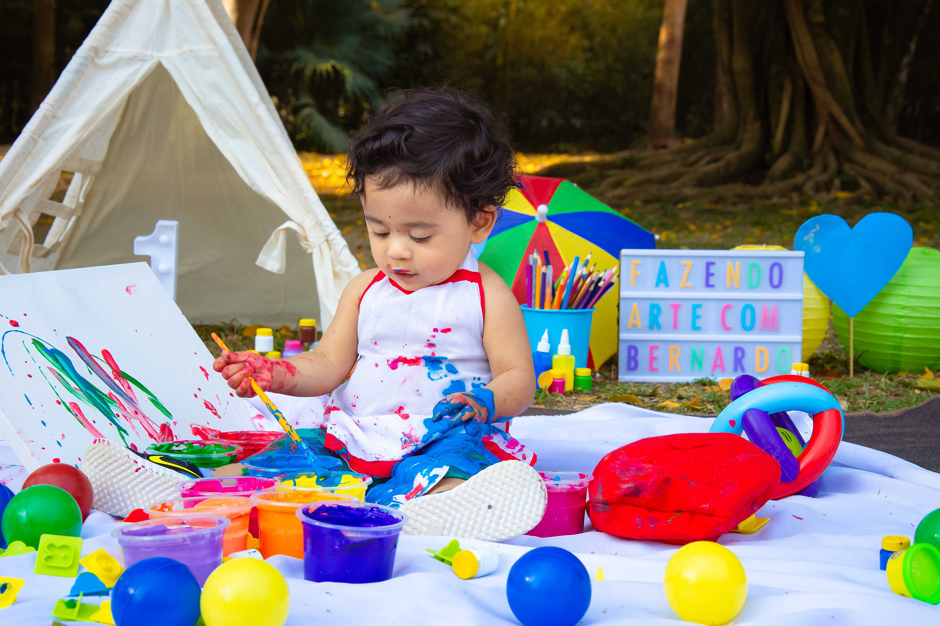 ensaio aquarela infantil em sao jose dos campos