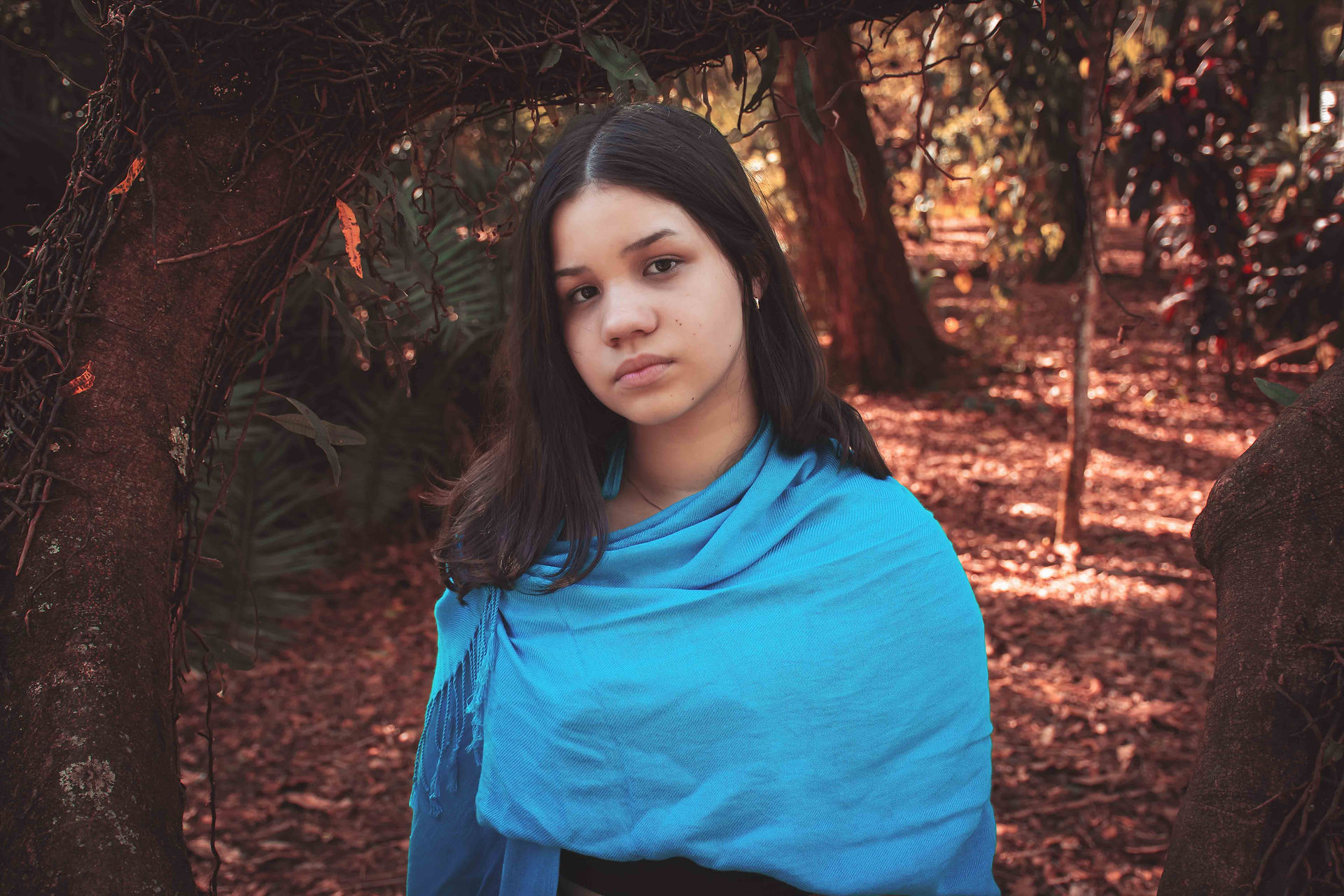 Book Debutante ensaio fotográfico externo no Parque Vicentina Aranha em São José dos Campos-SP