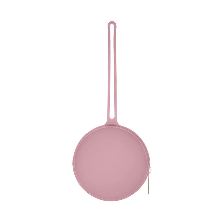 Schnullerbox Reissverschluss Mauve