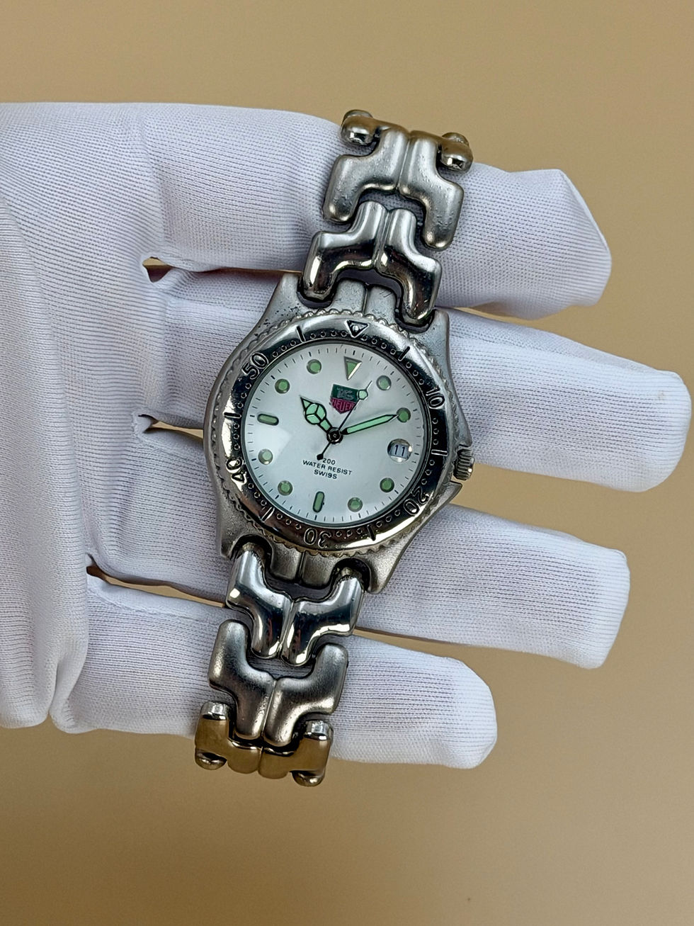 Miniatura: TAG Heuer S/el Quartz 27mm White Dial 