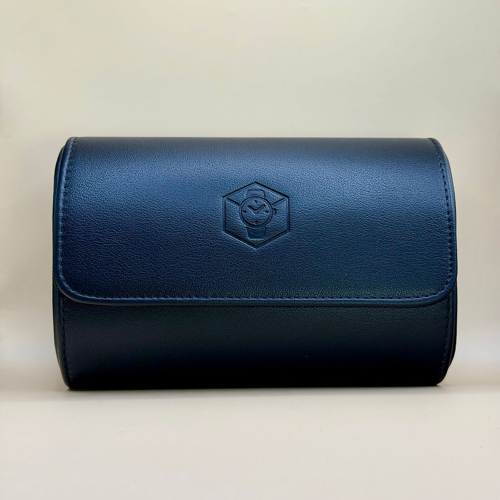 Miniatura: Luxury Watch Roll – 2 Watches (Multiple Colours)