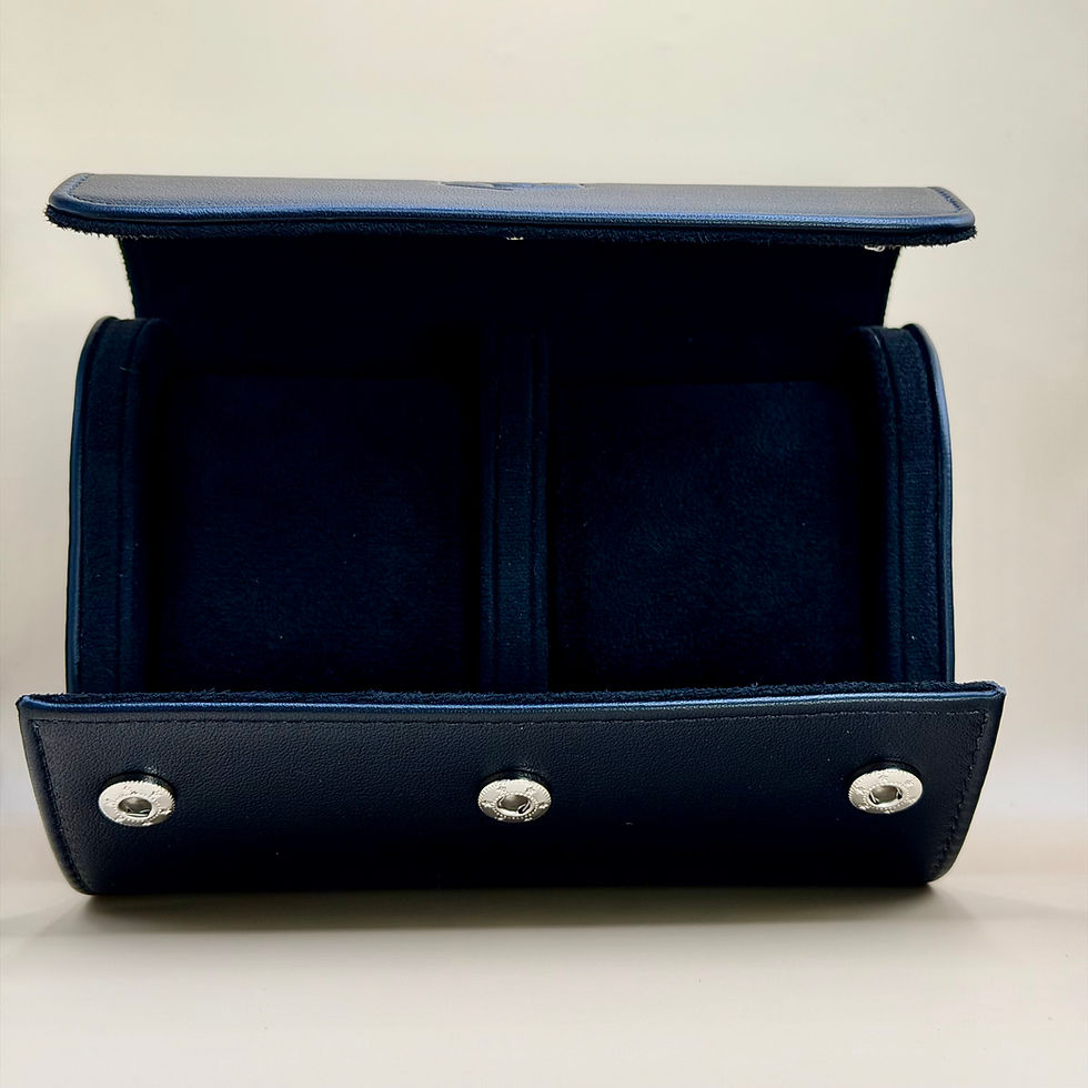 Miniatura: Luxury Watch Roll – 2 Watches (Multiple Colours)