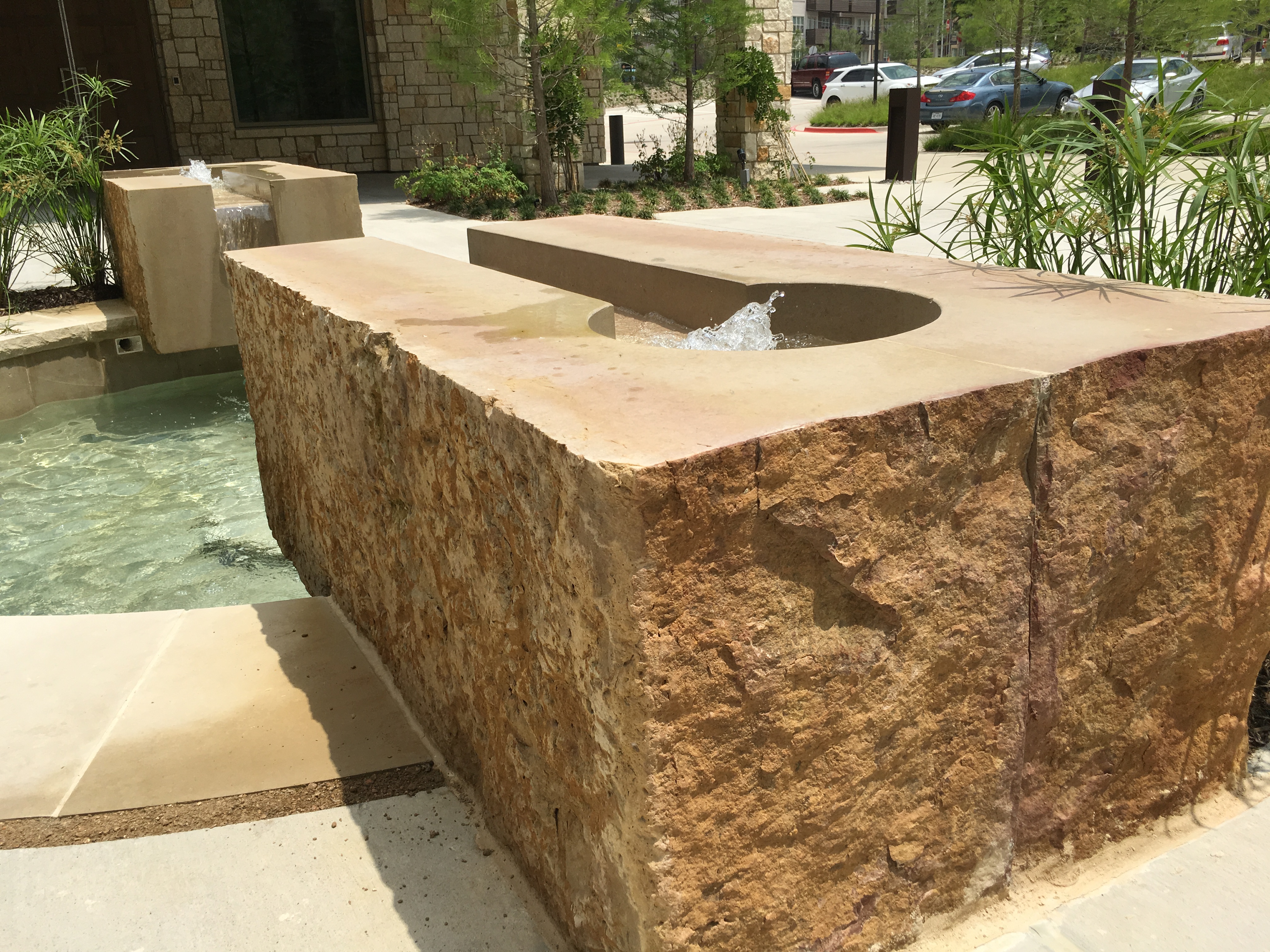 L101: Quarry Block Water Feature