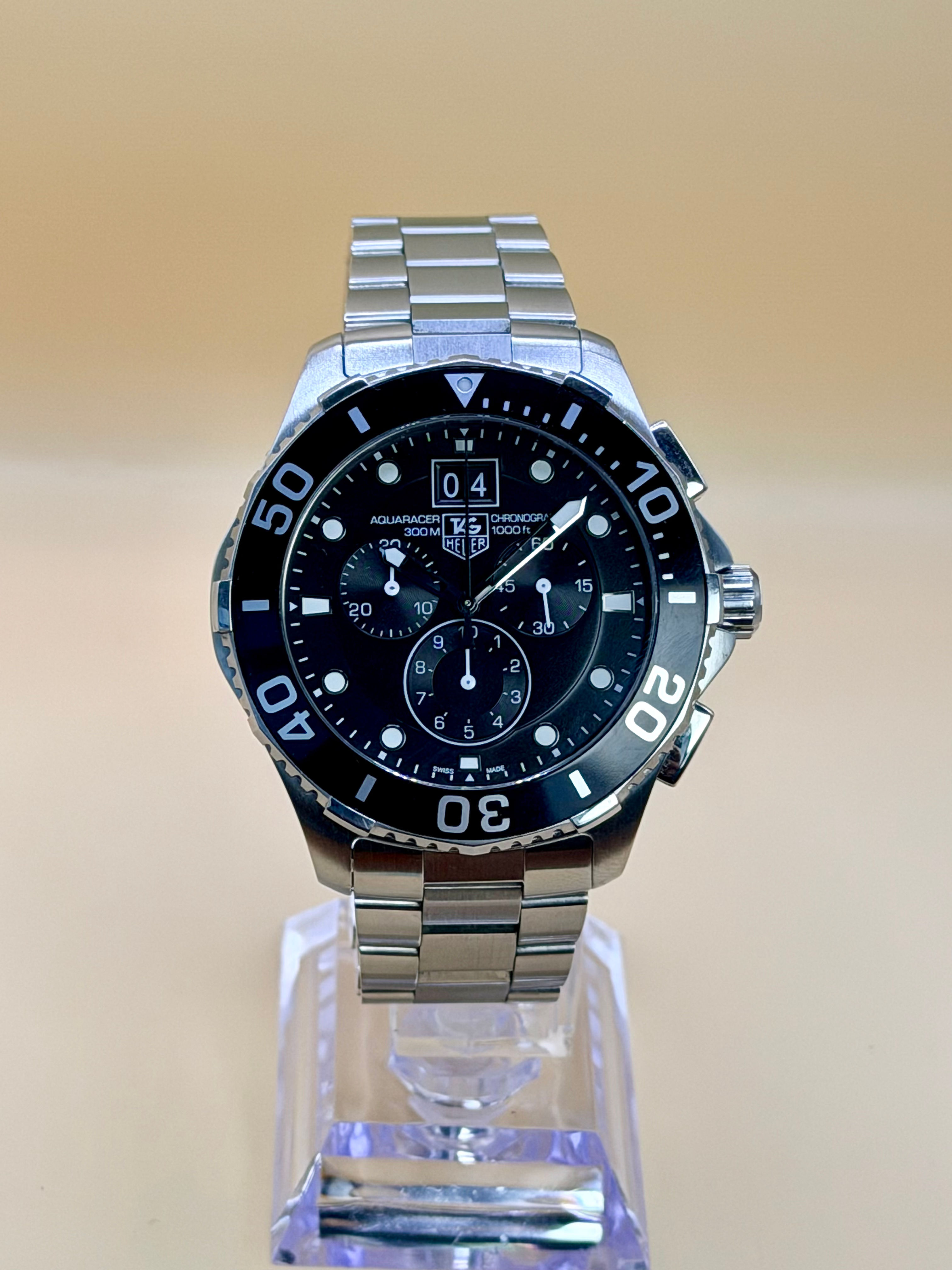 TAG Heuer Aquaracer Grand Date Quartz Chronograph 43mm