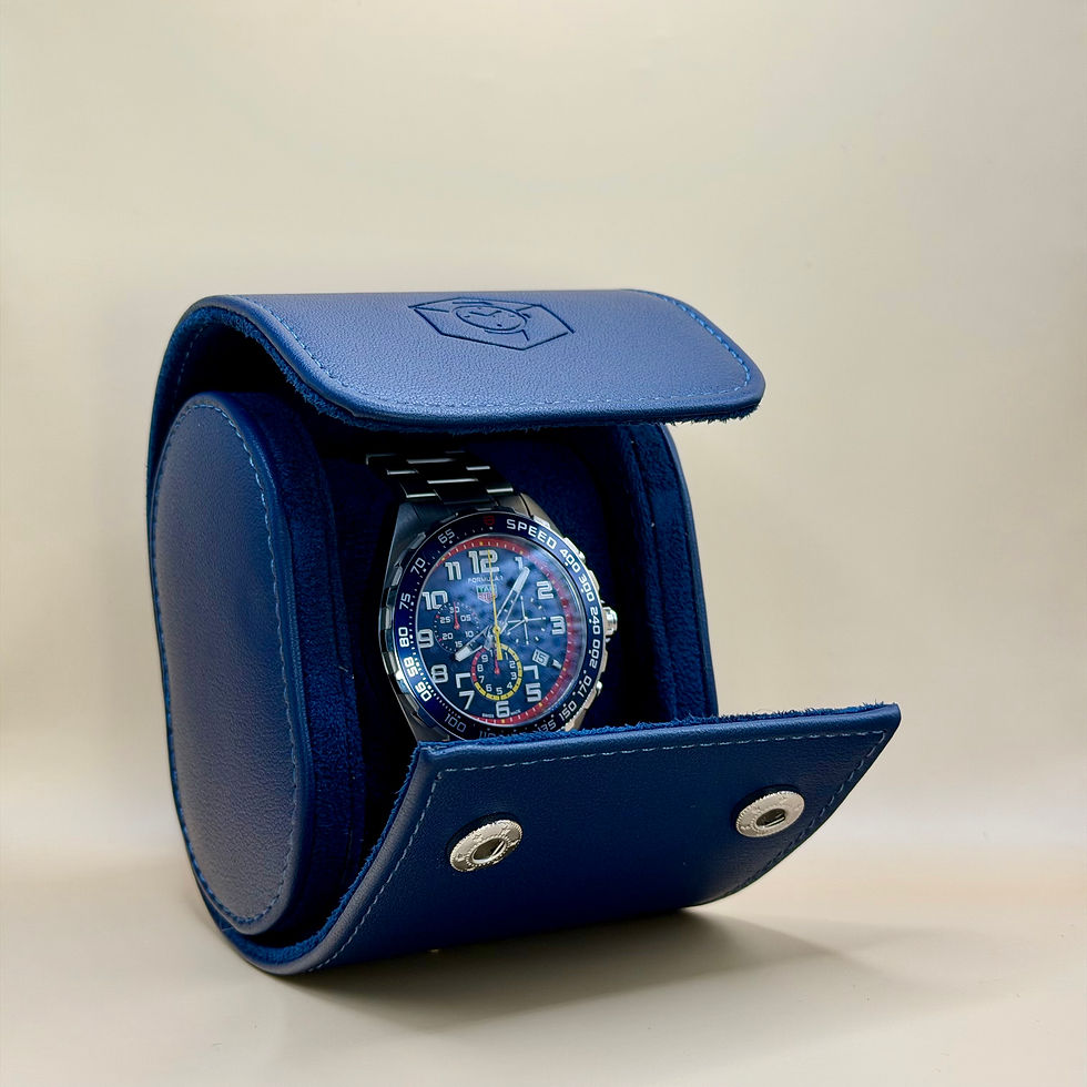 Thumbnail: Luxury Watch Roll – Single Watch (Multiple Colours)