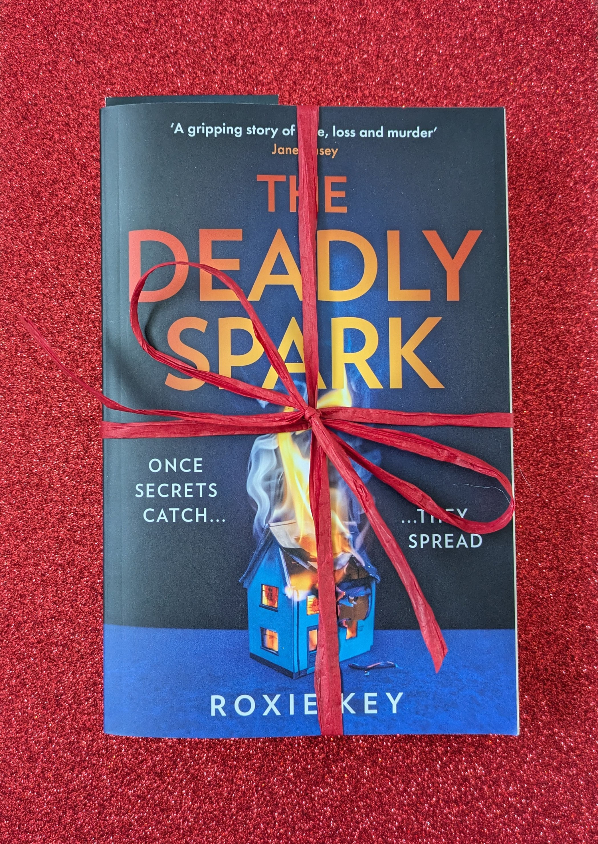 The Deadly Spark Signed Book & Bookmark