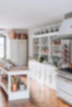 beautiful kitchen ready for catering by Amanda Sherlock