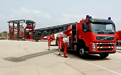 Eagle Volvo 4 x 2 fire truck with cage