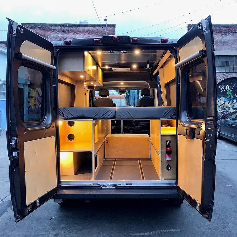 custom 12v electricals and heaters for campervans