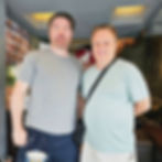 USA traveler receiving Thai massage treatment at Siam Breeze Massage 23 in Asoke.