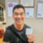 Hawaii traveler who received a head massage treatment at Asoke.