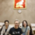 German family receiving foot massage treatment at Siam Breeze Massage 23