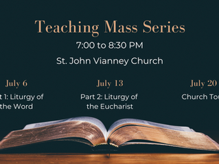 Teaching Mass Series