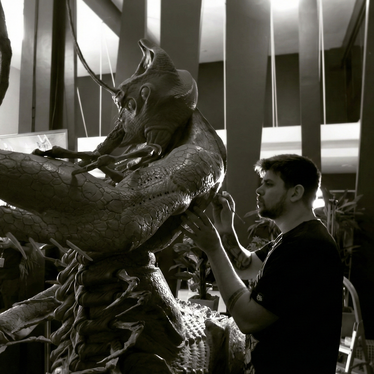 Professor Daniel Radi - Curso de Escultura Modelagem em Indaiatuba