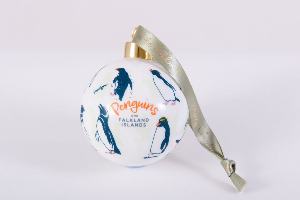 Penguins of the Falklands Bauble