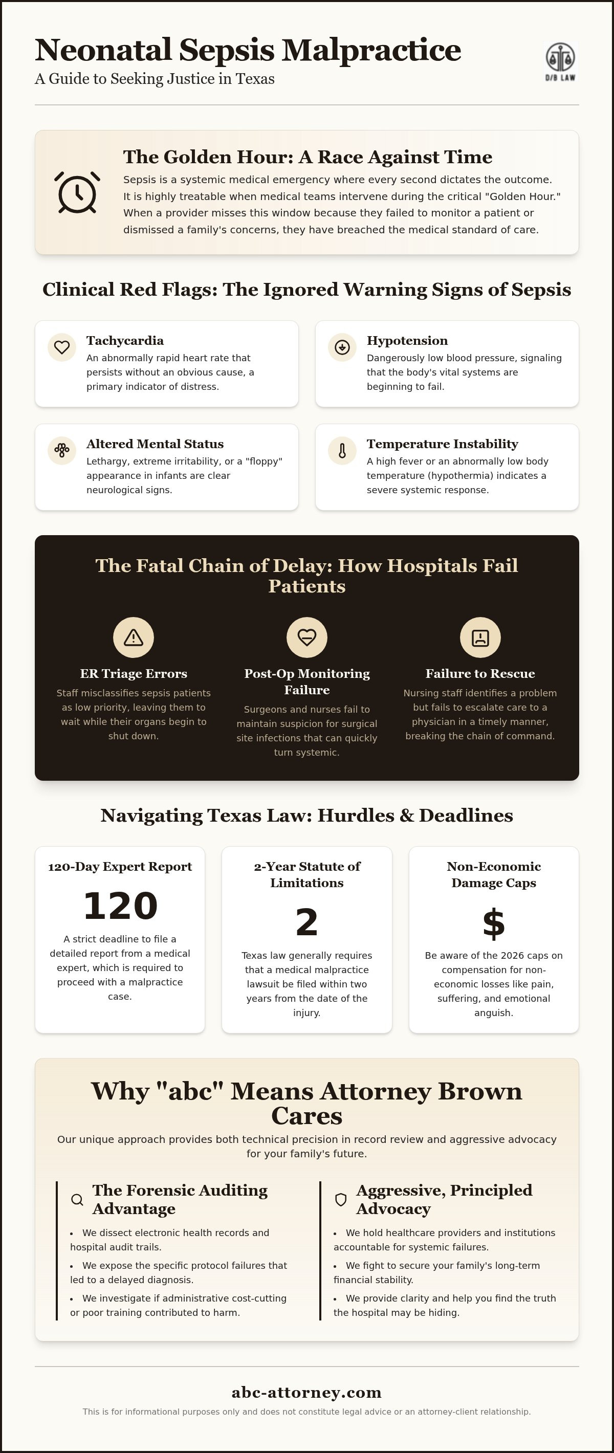 Neonatal sepsis malpractice lawyer