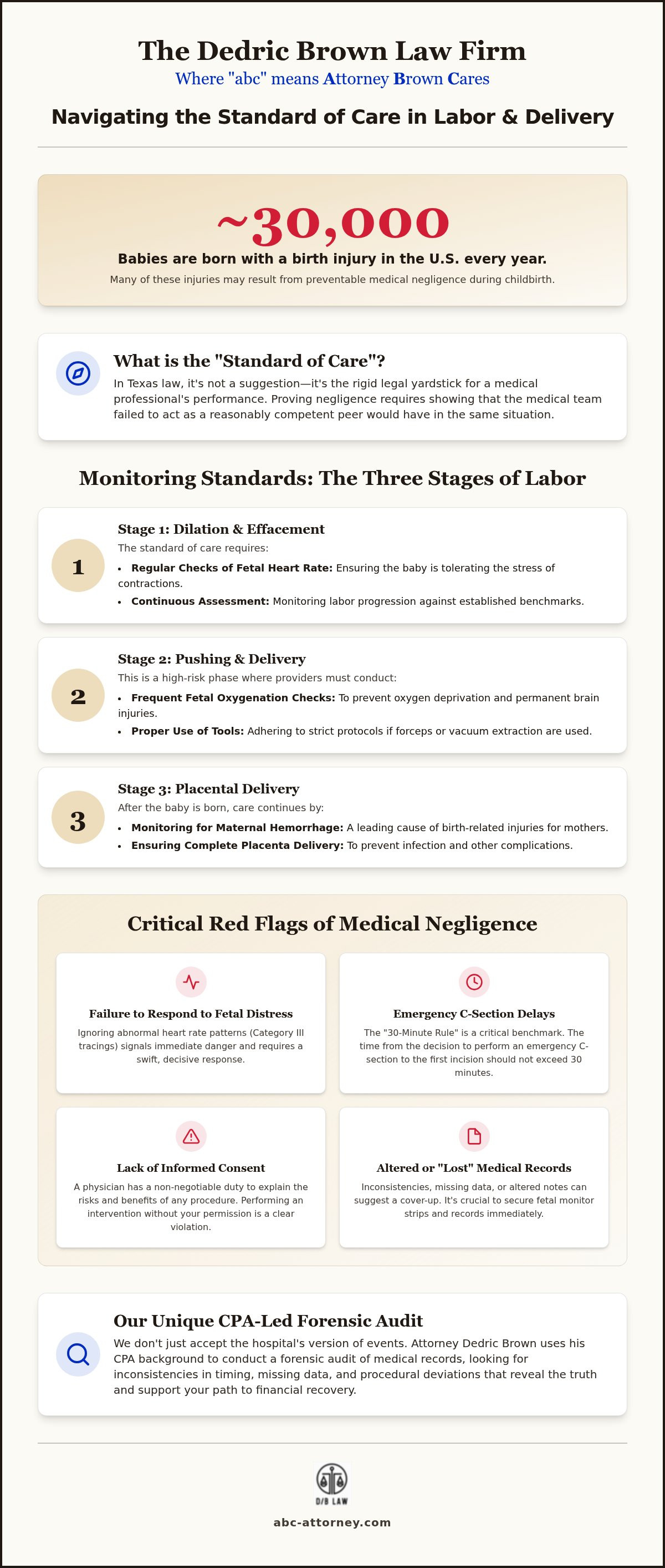 Medical negligence during childbirth