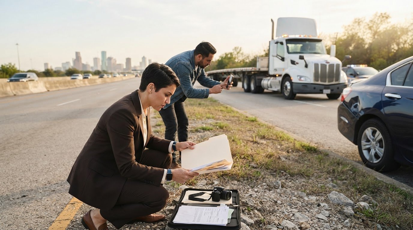 Preserving Evidence After a Commercial Vehicle Accident: A Texas Guide