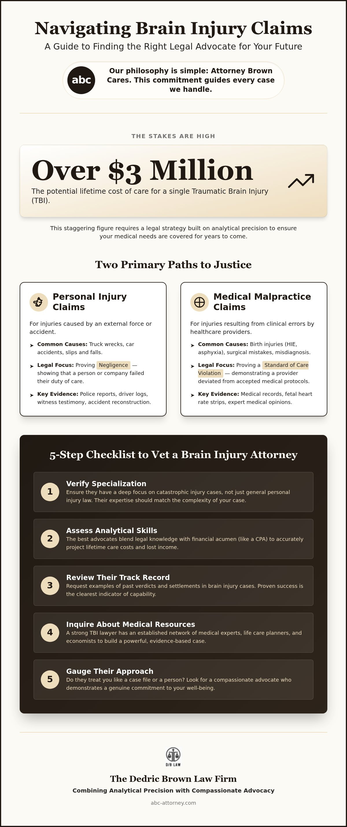 What kind of lawyer handles brain injury cases